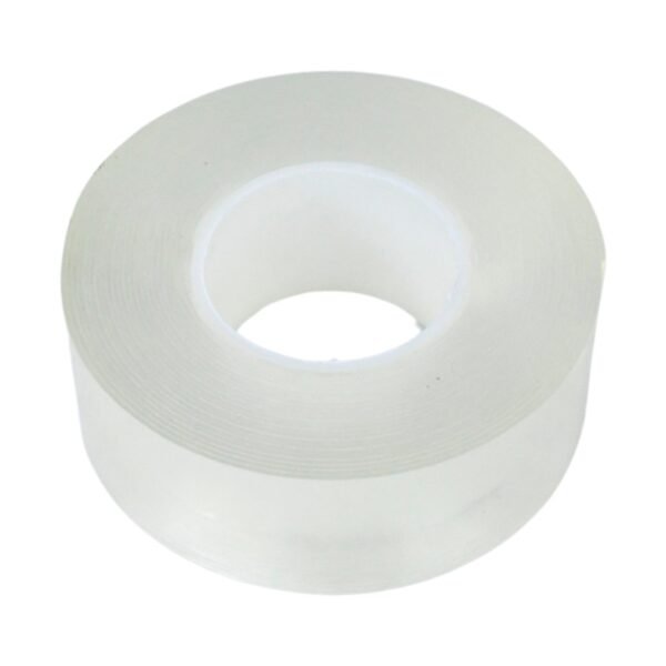 Sticky Double Sided Tape Washable Adhesive Tape Reusable (8.5×3 Cm / 1 Pc)