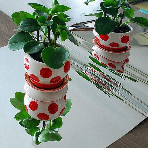 3D Mirror Wall Stickers Decorative Mirror Paper for Home, Living Room  (100×50 Cm )