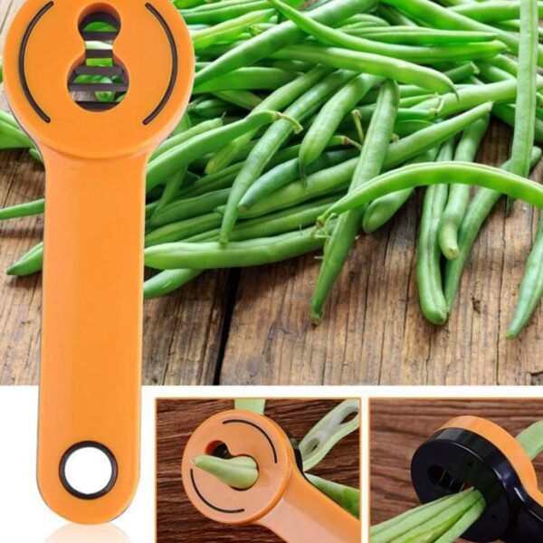 Bean Slicer Cutter Stringer Remover Peeler (1Pc)
