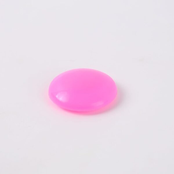 Pink Board Magnets Circular Plastic Buttons (1 Pc)