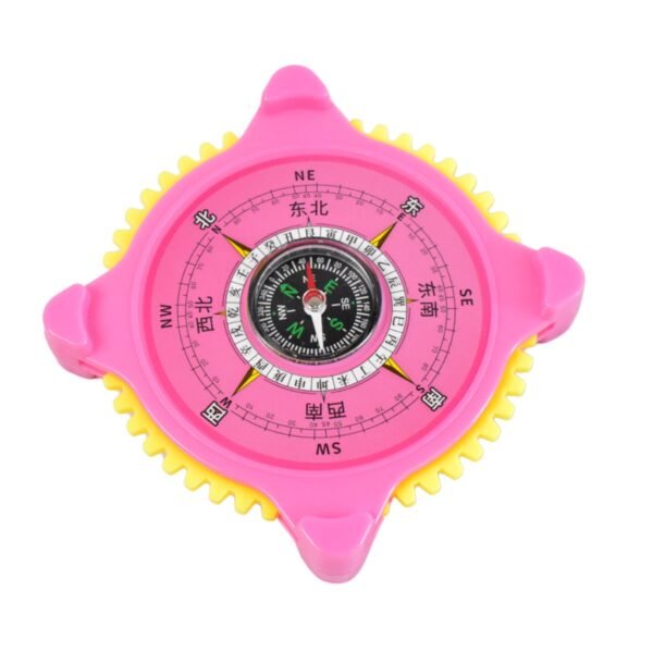 2-in-1 Navigation / Direction North-South Compass with Clock (1 Pc)