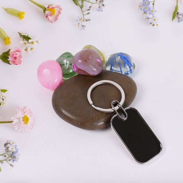 Keyring Metal Keychain Handbag Charm Round Oval Key Rings (1 Pc)