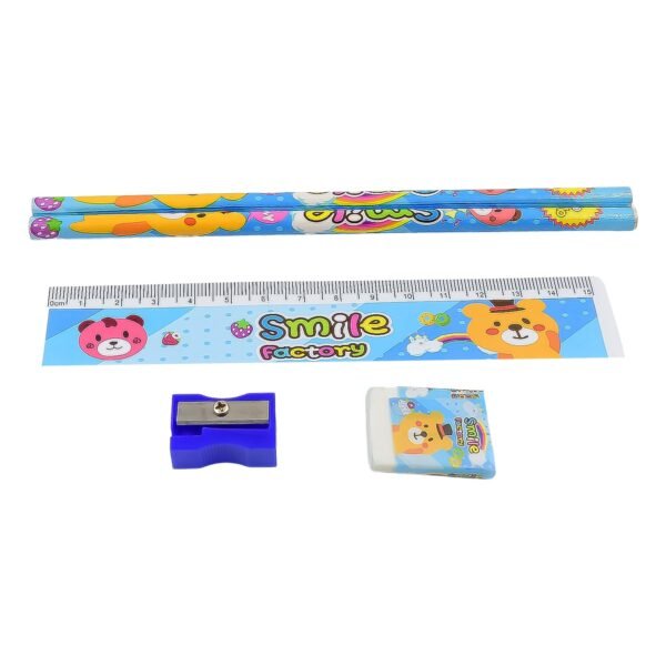 Cartoon Wooden Pencil Set for Kids (Mix Color / 1 Set)