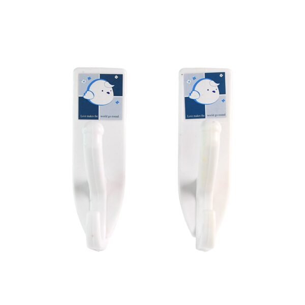 Multipurpose Wall Hooks: Strong & Self-Adhesive for Bathroom, Kitchen (Mix Desingn)