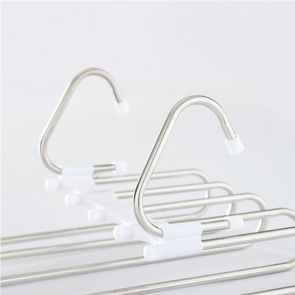 5 in 1 Stainless Steel Foldable Hangers for Clothes Hanging