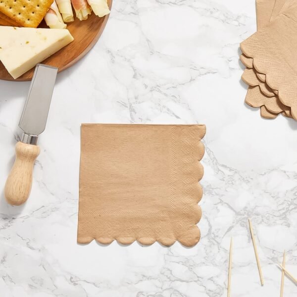 05_63746205-af75-4505-ab5f-45045de9e062.jpg Disposable Scalloped Edge Tissue Napkins Set (120 Pc)