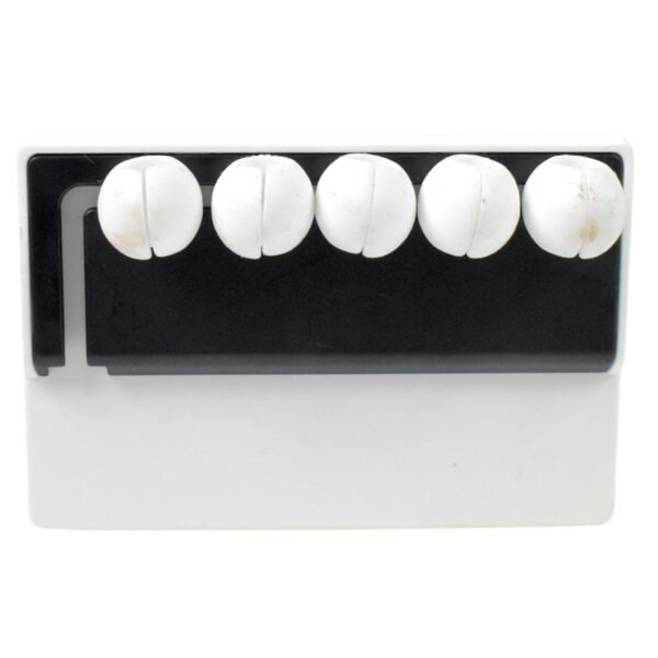 5 Slots Adhesive Desk Cable Cord Holder for Charging Cable (1 Pc / Mix Color)