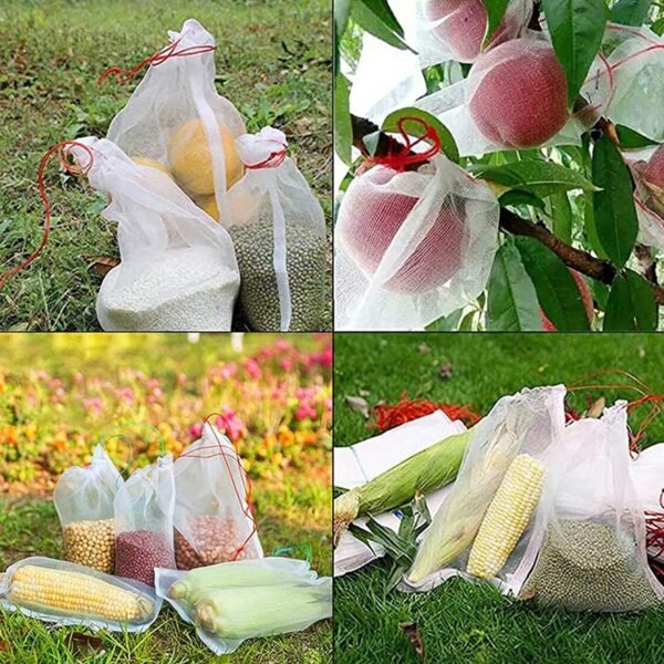 Protective Garden Barrier Cover Bag, Plants, Grapes, Figs, Flowers, and Vegetables