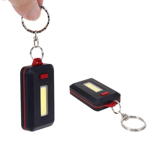 05_69e2a9ff-f383-4100-9591-969e4f81be90.jpg LED Keychain COB Light with Hook & Loop Sticker 3 Light Modes (1 Pc)