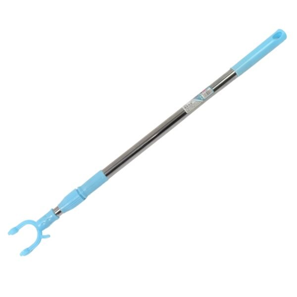 Stainless Steel Telescopic Pole Clothes Hooks Hanger (1 Pc / 1 Mtr.)