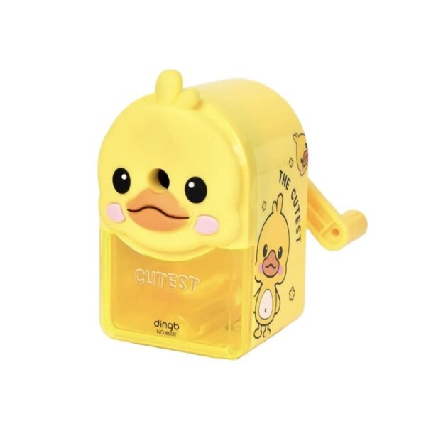 05_6b3edab1-3854-4b44-86f8-3d152e1b5e95.jpg Plastic Cutest Duck Pencil Sharpener (1 Pc)