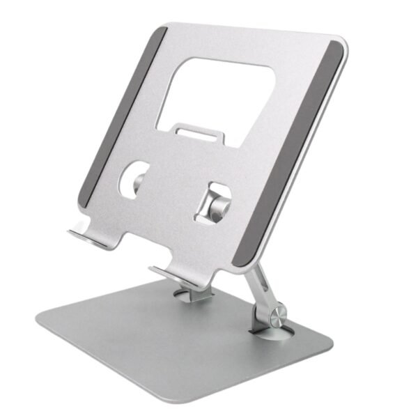 05_6c7b3b7a-22b6-4588-836f-03eaa25a055a.jpg Tablet Stand Metal Alloy Adjustable Bracket, Ergonomic Foldable Metal Tablet Holder