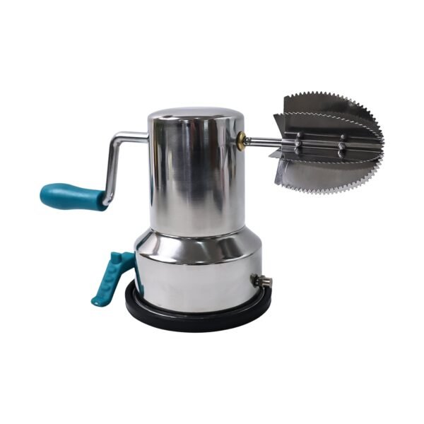Supermom Stainless Steel Coconut Scraper with Vacuum Base (1 Pc)