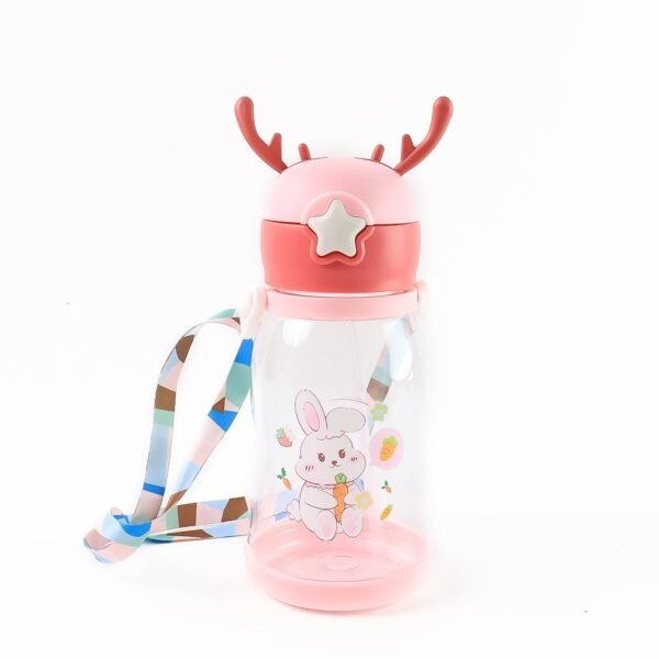 05_6fd20747-f8a0-4292-84df-b8962f7d53c4.jpg Cute Cartoon Water Bottle Approx 450ML (1 Pc)