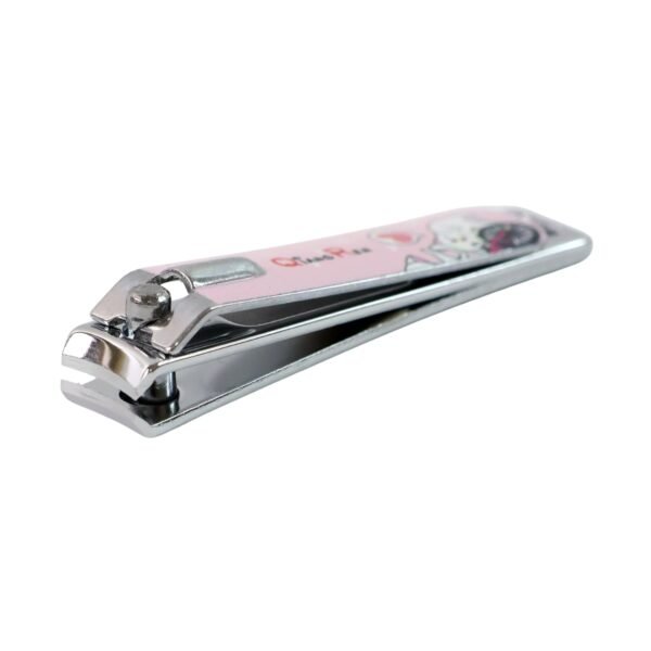 Cute Nail Clipper with Nail Catcher, Nail File - Stainless Steel (1 Pc)