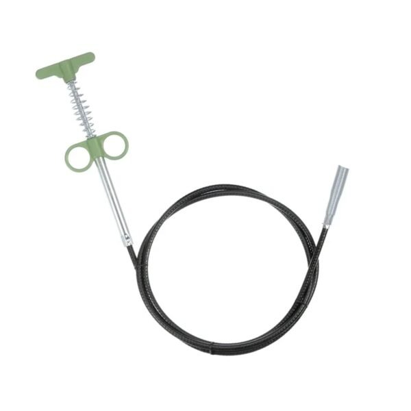 Flexible Spring Drain Cleaning Tool with Hand Grip (1 Pc / 157 Cm)