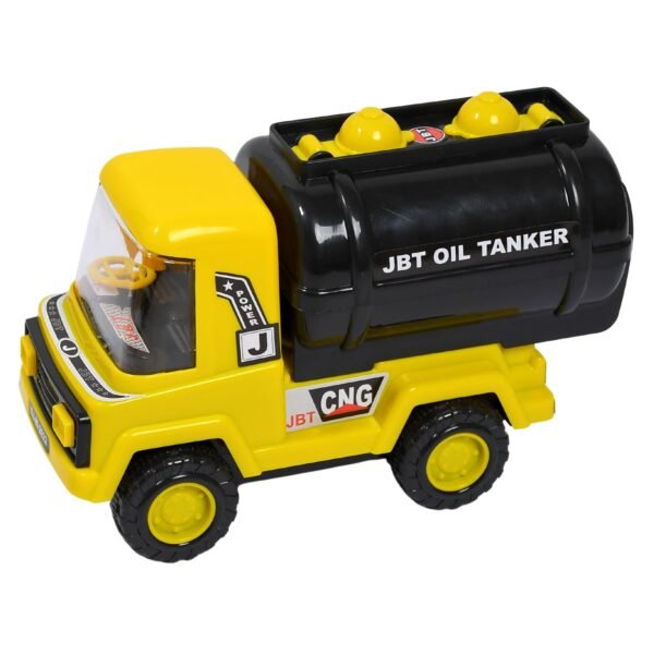 Big Heavy Duty Unbreakable Toy Truck with Sound | Friction Powered Oil-Water Tanker