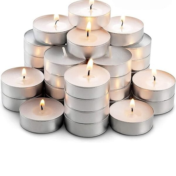 Tealight Candles Set, Smokeless Candles, Diwali (50 Pcs set)