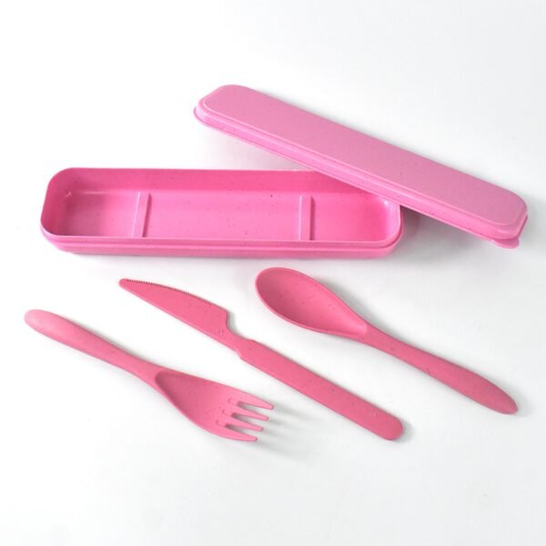 05_76cd9079-ebc1-4c20-a07c-9ede40e1221d.jpg 4 in 1 Travel Utensils Plastic Spoons and Forks Sets for Lunch Box (3 Pc With Case)