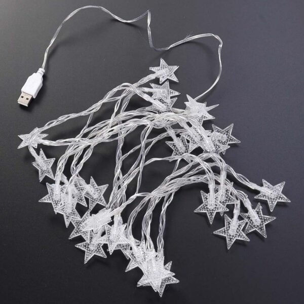 05_789d78e7-ab56-4e05-bd76-1b06e8489ab7.jpg USB Powered 20 LED Decorative Star String Fairy Lights