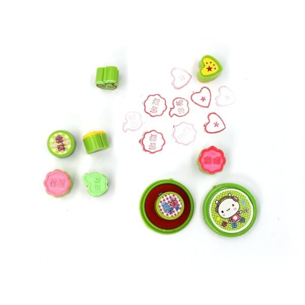 9 Pc Stamp Set for Kids, Play & Fun