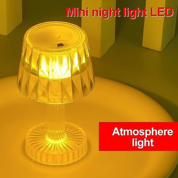 LED Candle lamp, Table Lamp Portable Plastic Lamps, Diwali (1 Pc / Small)