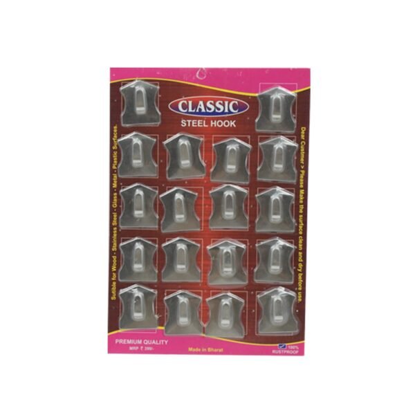 05_7c635988-d05d-4cde-bfe5-454e22fd0f4b.jpg 18-Piece Stainless Steel Wall Hooks: Organize Your Home Effortlessly