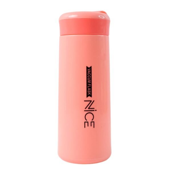 Plastic water Bottle - (Pink Color / 1 Pc / 400ML)