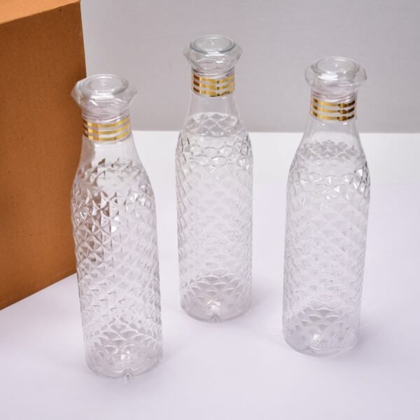 05_7c9fbae9-419f-465f-86b3-b536ef972492.jpg Water Bottle With Diamond Cut Used By Kids, Children's ( 3 pcs )