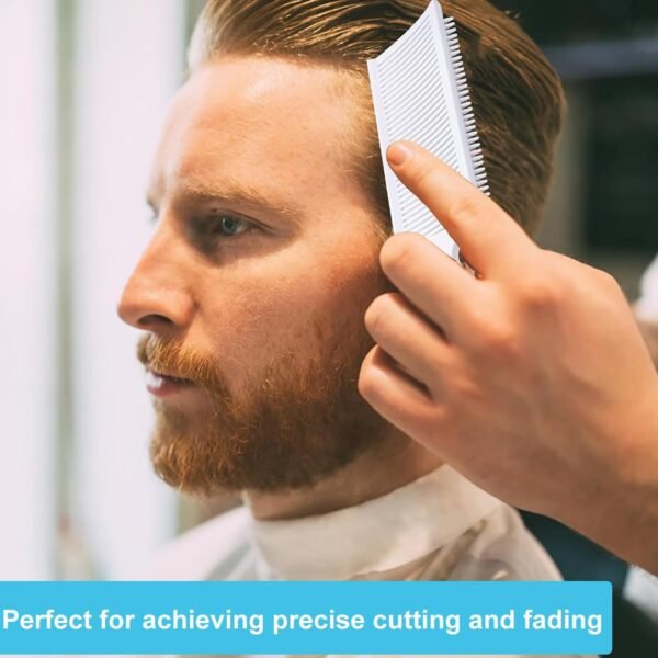 Ergonomic Flat Top Hair Clipper Comb – Styling Brush & Comb Tool (1 Pc)