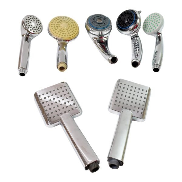 05_835302c0-1346-4ef1-9ec3-7ec54985cccb.jpg Plastic High Pressure Handheld Shower Head (1 Pc / Mix Design & Size)