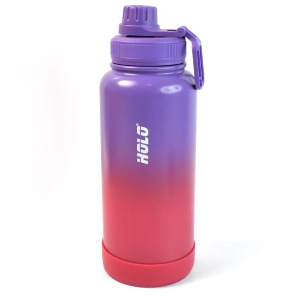 Two Tone Pink Stainless Steel Water Bottle | Copper Coated Vacuum Insulation (1000ml)
