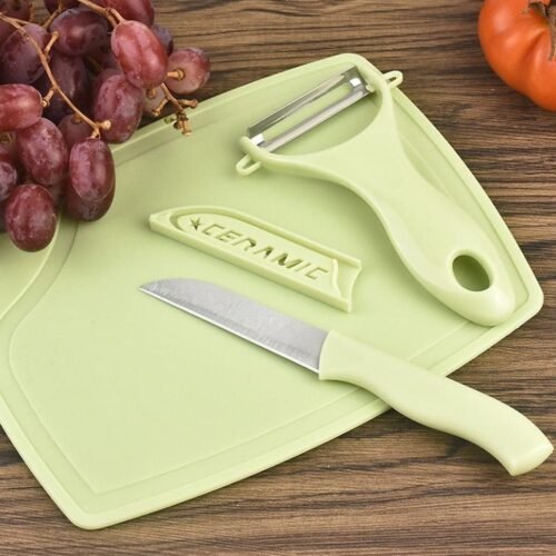 05_8a5af758-c4bd-4ccb-b6e8-73a8e0b4658d.jpg Plastic Kitchen Peeler - Green & Classic Stainless Steel 3-Piece Knife Set Combo
