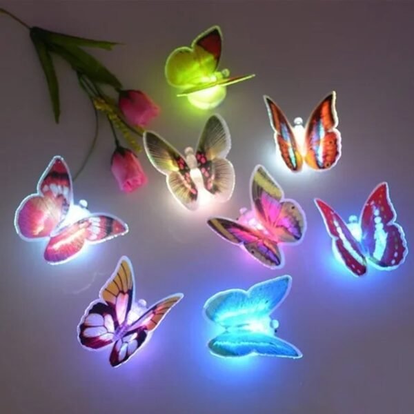 Butterfly 3D Night Lamp – 3D Illusion LED Lamp for Room & Decor (Pack of 50)