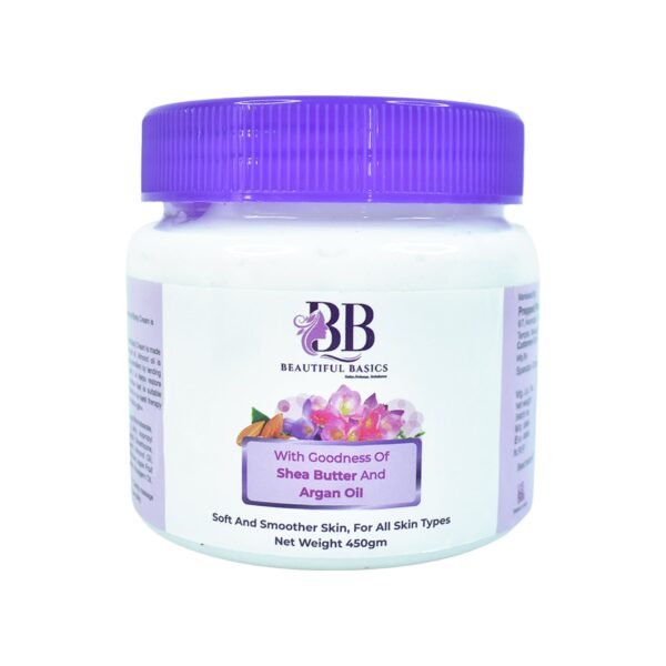 Beautiful Basics Shea Butter & Argan Oil Body Cream – 450g