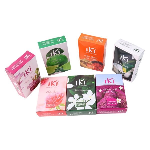 IKI Pocket Air Freshener Mix Flevar / Fragrance (1 Pkt / Inside 6 Pcs )