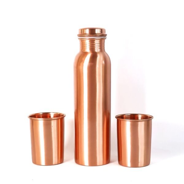 05_9664454d-cbfa-4e7f-a85b-1c519520cef1.jpg Copper Water Bottle 2 Glasses with Gift Box (3 Pcs Set)