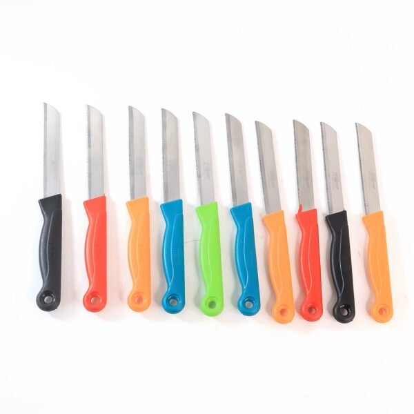 Supermom Stainless Steel Kitchen Laser Knife, Chhari  (10 Pc / Set)