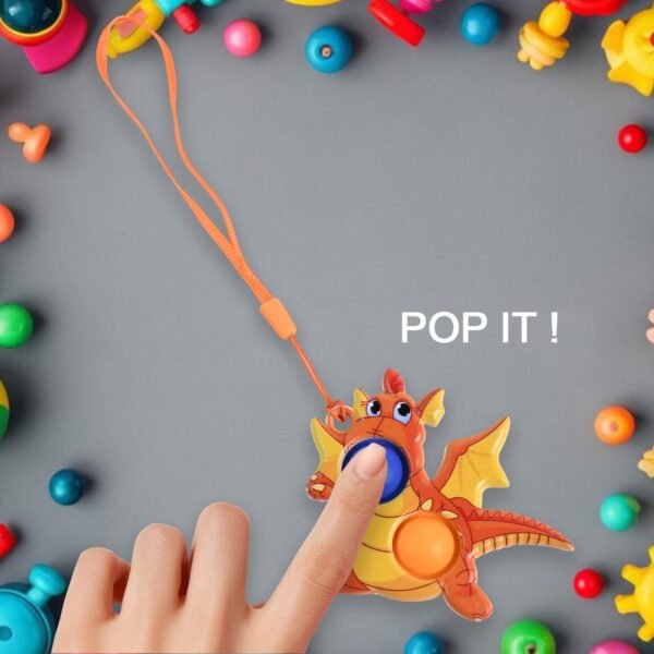05_98bb7f7b-24fd-4aaf-b725-8daf8be45453.jpg 2-Bubble Dragon-Shaped Push Pop Fidget Toy with Strap (1 Pc)