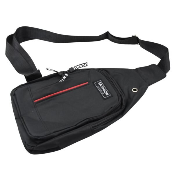 Waterproof Anti-Theft Crossbody Fanny Pack – (1 Pc, Black & Grey)