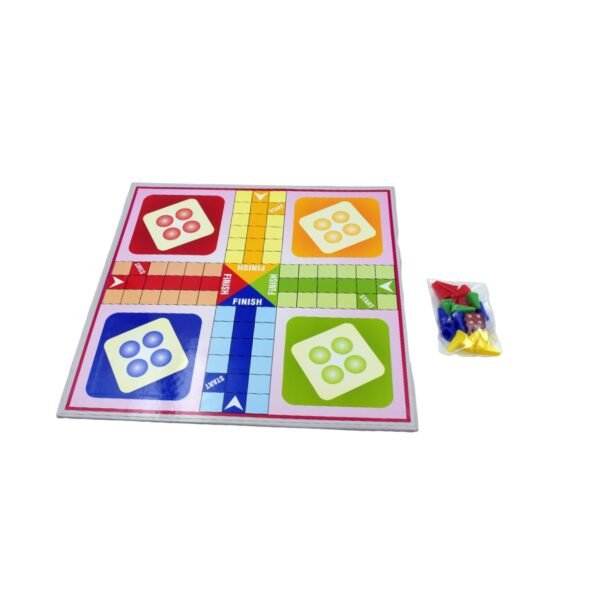 Family Board Game with Two Modes  2 to 4 Players - Age 3 Years and Above (2 in 1)