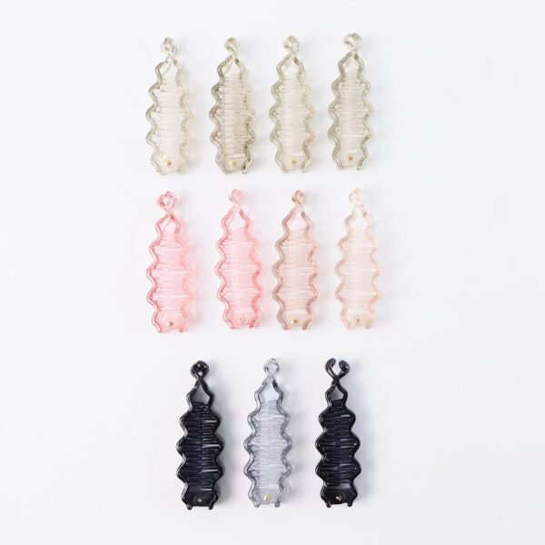 Plastic Hair Claw Clips Strong Clips (12 Pc / Mix Color), Hair accessories