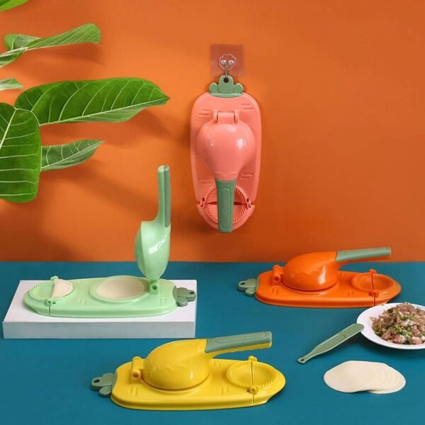 05_9d773615-776d-4f88-bca5-aa2ff4465ae7.jpg 2 In 1 Dumpling Maker, Portable Dumpling Wrappers Maker (1 Pc)