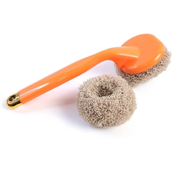 05_Cleaning-Ball.jpg Heavy Duty Cleaning Scrubber Set with Long Handle (1 Set)