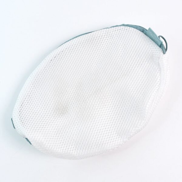 Round Mesh Bra Wash Bag with Zipper for Washing Machine (1 Pc / Mix Size & Design)