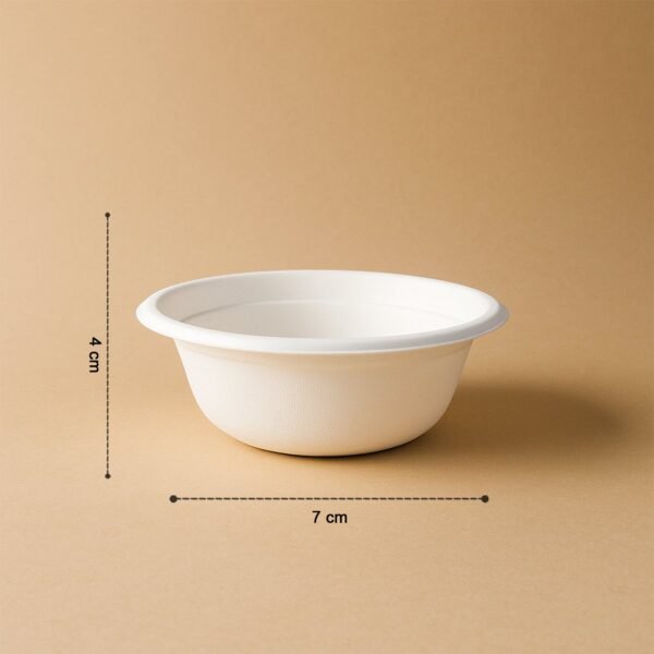 Freshee 240 ml Compostable Bagasse Bowl (10 Pc)