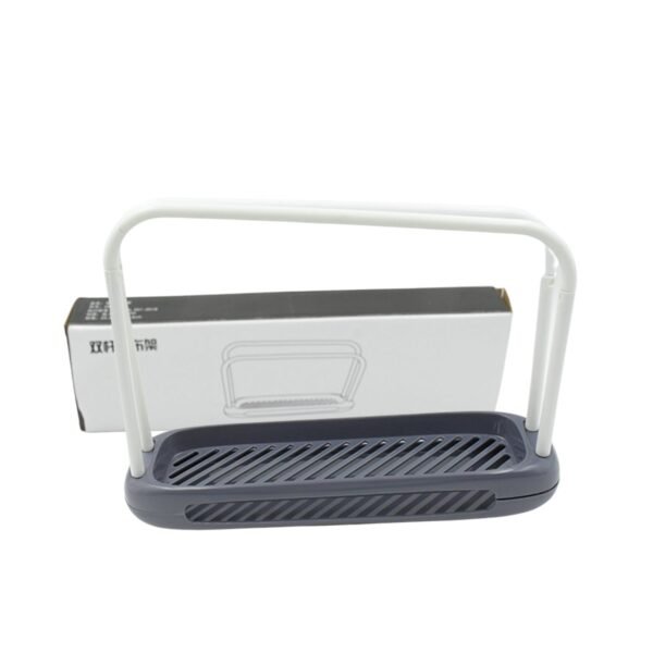 Kitchen Storage Rack for Dish Towels & Cloths (1 Pc, Organizer)