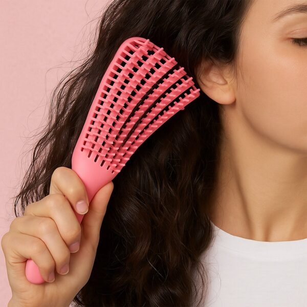 Flexible Detangling Hair Brush - (1 Pc)