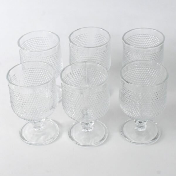 Juice water Glass Tumbler, Water glass (Set of 6 pcs / 185 ML)