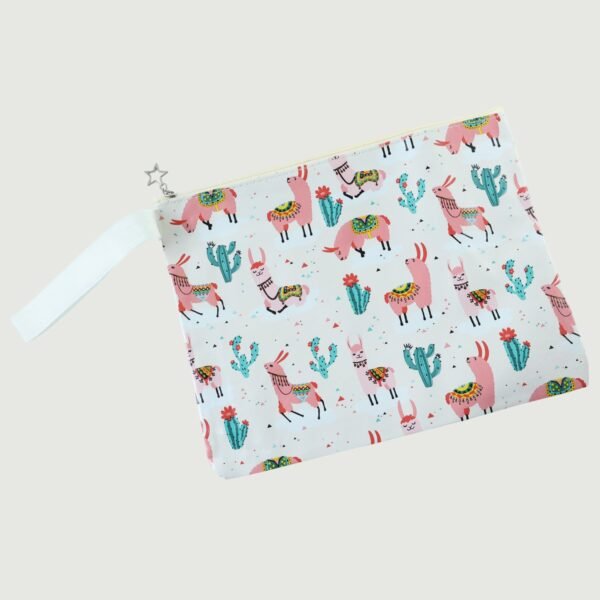 Printed Zipper Pouch (26 × 21 cm, 1 Pc)